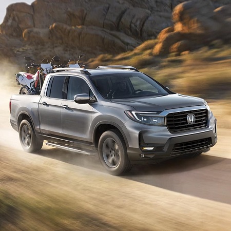 Just Arrived! 2021 Honda Ridgeline showing a bold redesign - a rugged and versatile pickup truck  