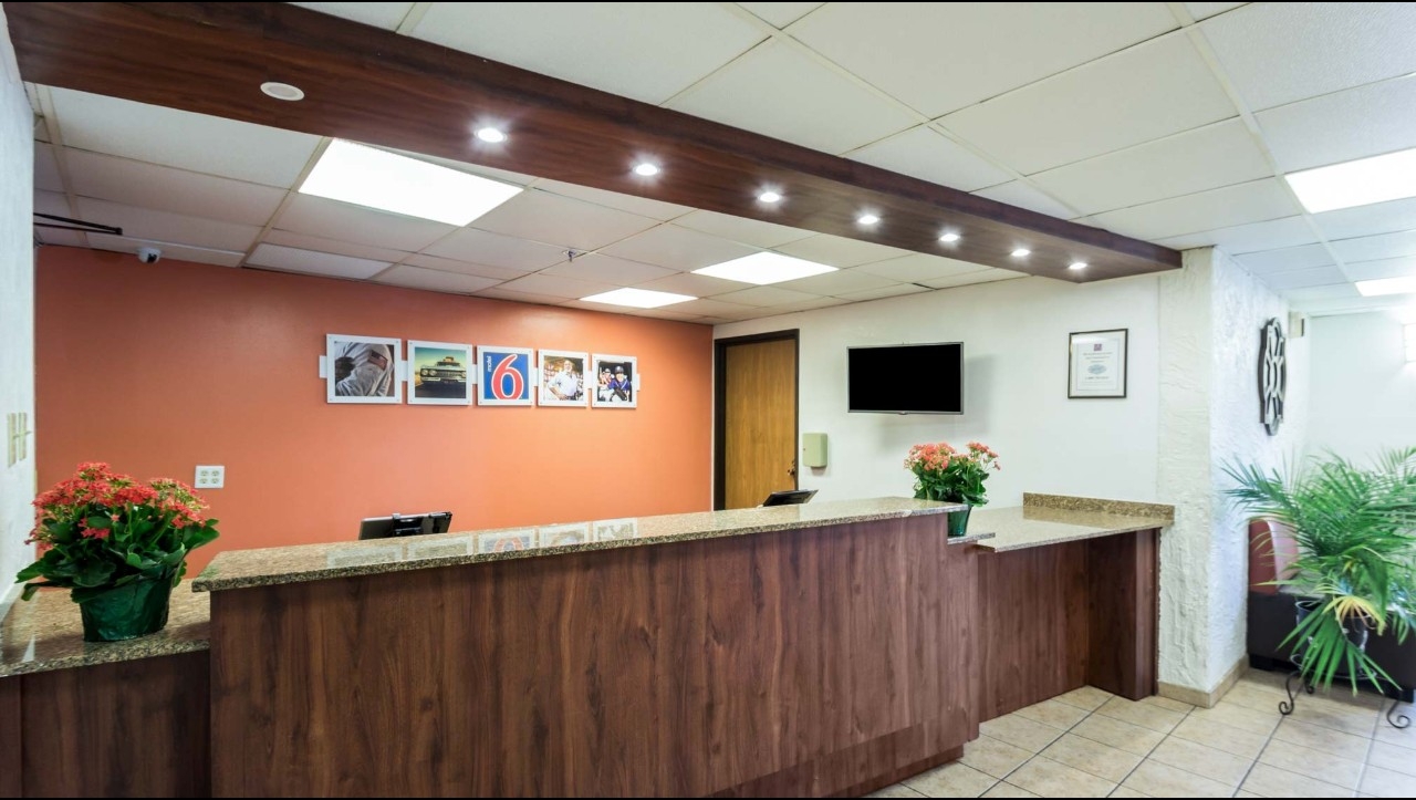 New  Reception Check-in Area