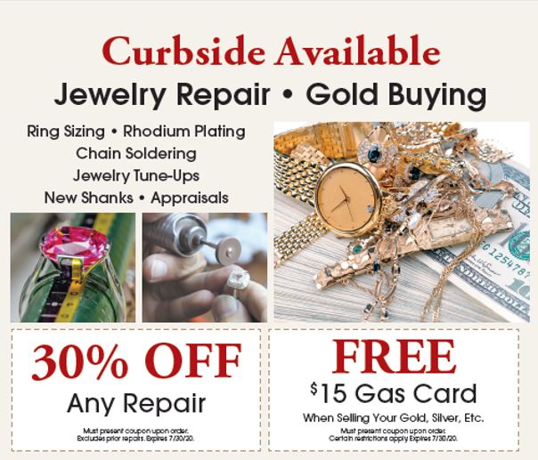 REPAIR YOUR JEWELRY NOW - SAVE 30%
