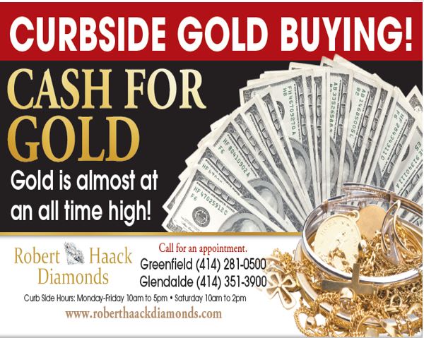 IMMEDIATE CASH FOR GOLD - SAFE IN STORE or CURBSIDE SERVICE 