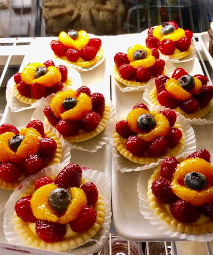 Creme Filled Fruit Tarts