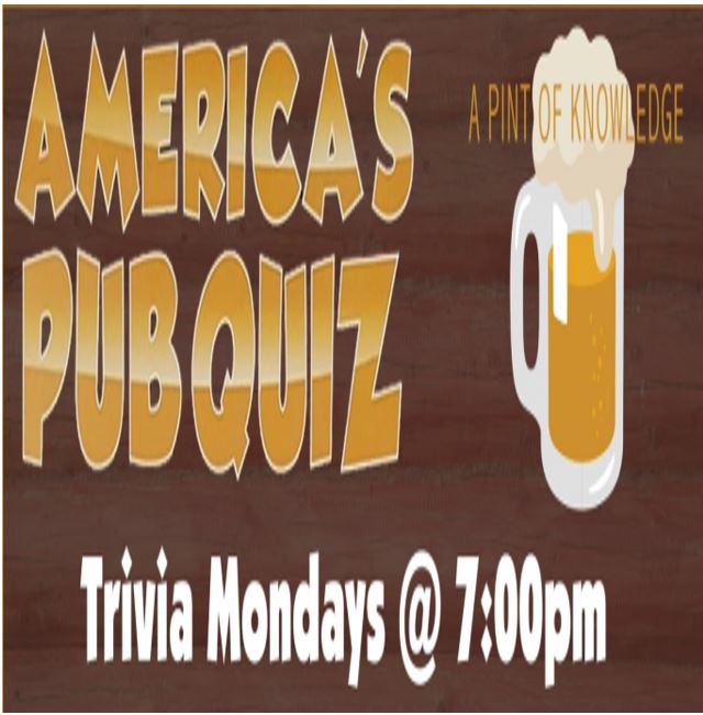 Join Aliota's American Pub Quiz