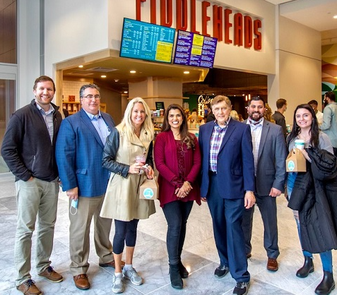 GCC Members Join Chamber President and Fiddleheads Owner... at BMO Tower Grand Opening 