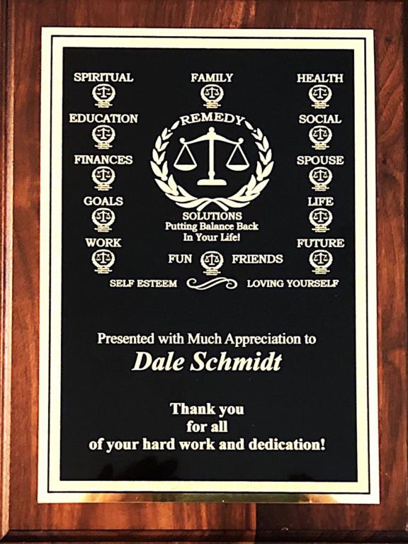 It is an honor to Award and to be a Glendale Chamber of Commerce member, under the knowledgable leadership of Dale Schmidt ..