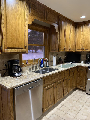 Kitchen cabinets