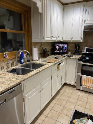 Kitchen cabinets